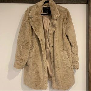 Lucky Brand Faux Fur Coat